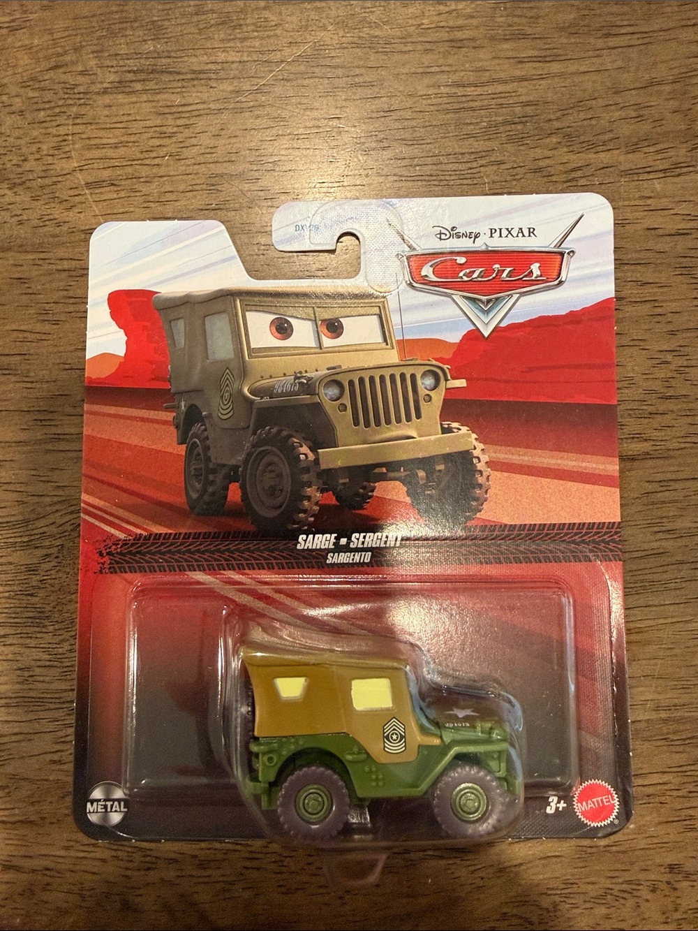 Mattel Disney Pixar Cars Sarge Die Cast